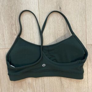 Like New Lululemon Athletica Green Racerback Sports Bra